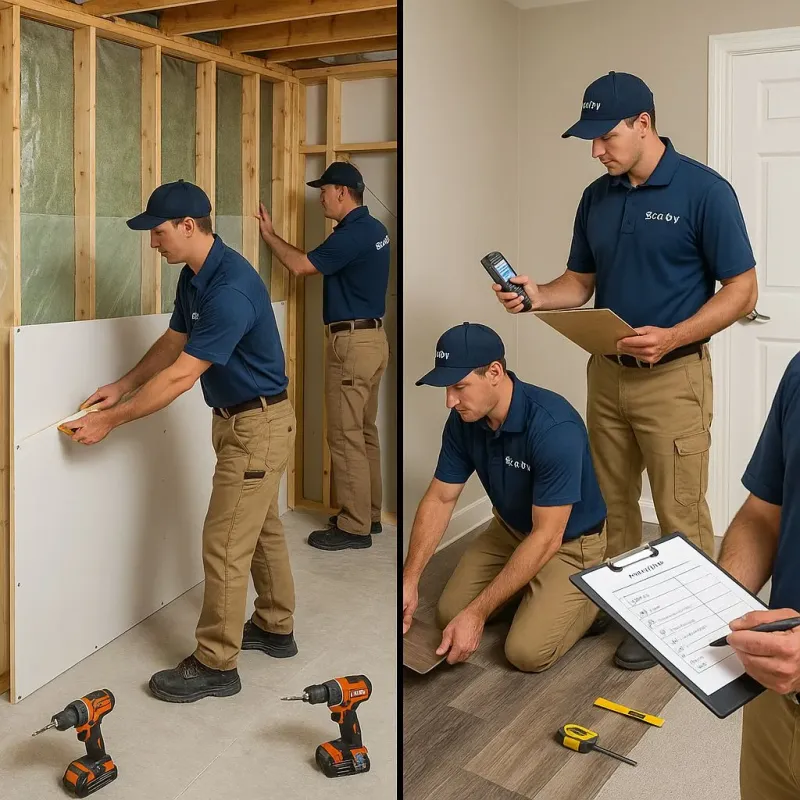 Repairs and Reconstruction process in Buffalo, IA